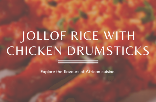 Jollof rice with chicken thighs recipe